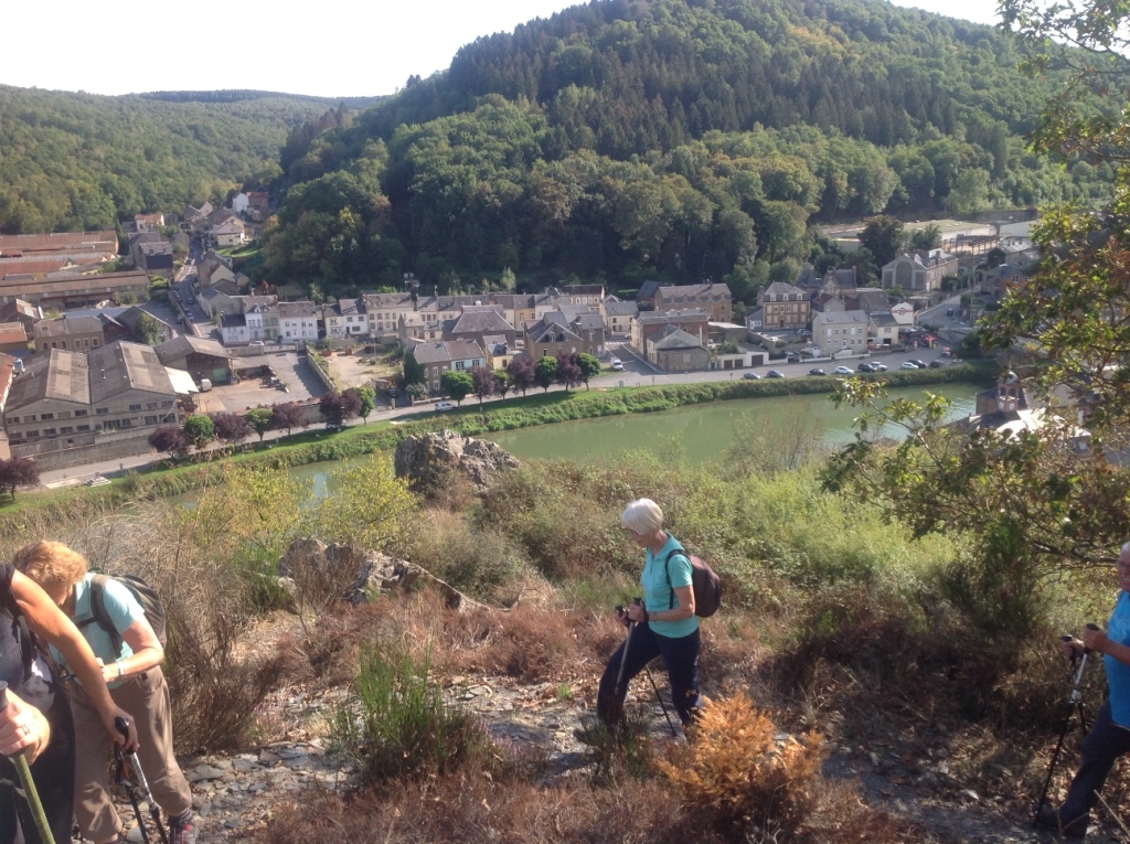 Vue sur la Meuse à Bogny