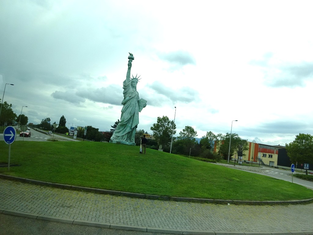 La statue de la Liberté à Colmar