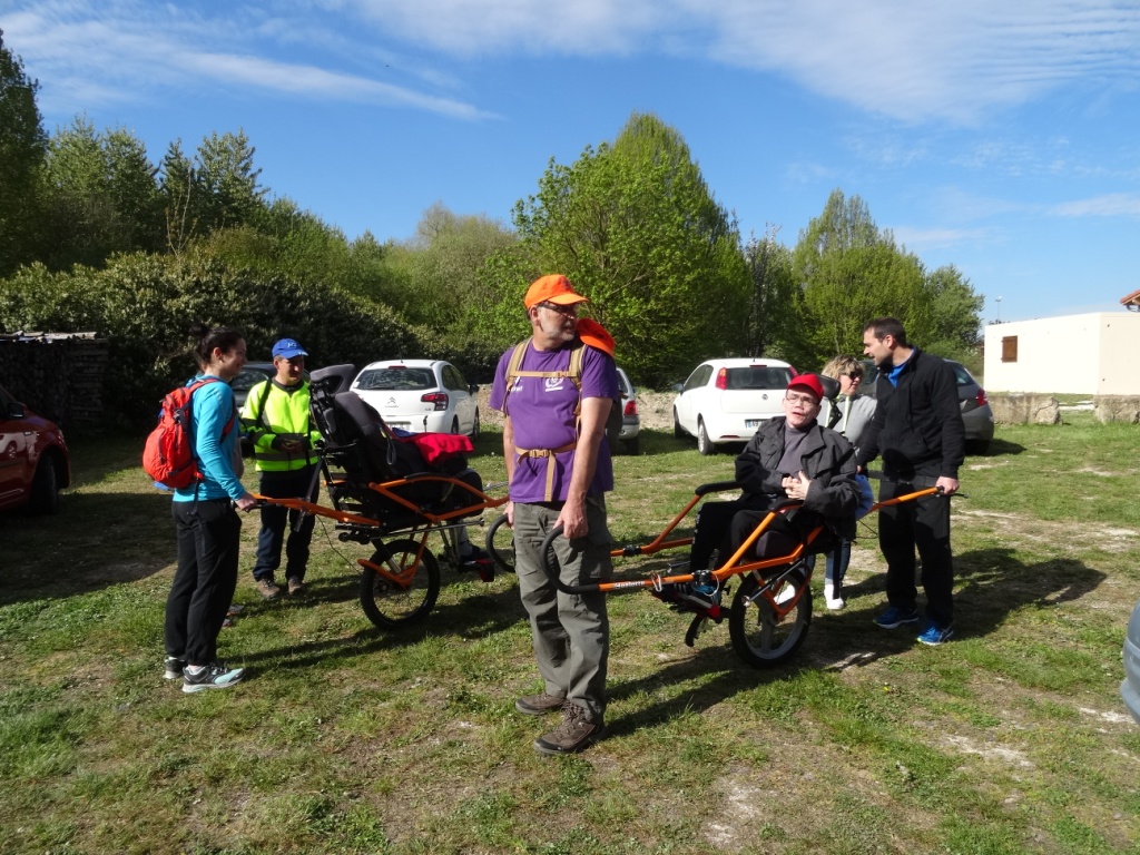 3 joélettes ont emprunté les parcours