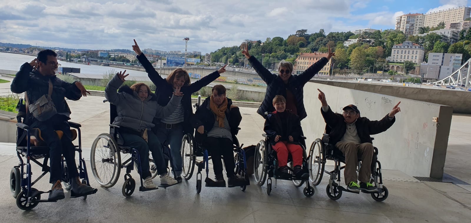 Foyer de Vie visite à Lyon