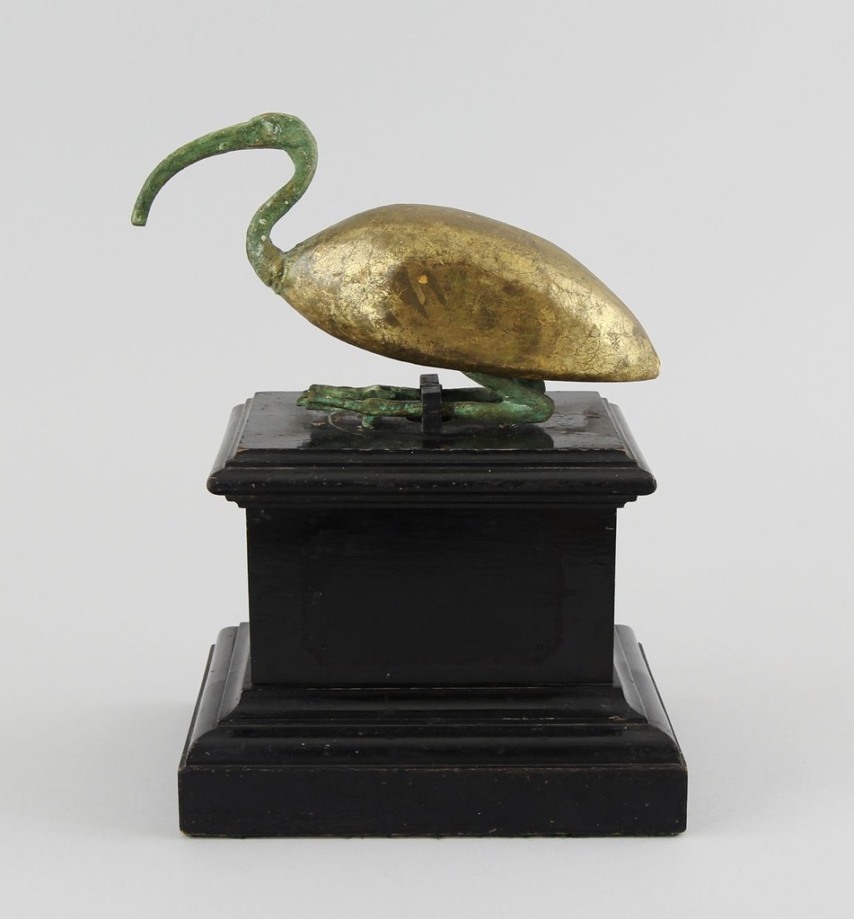 Ibis-Statuette, Ägypten Ptolemäer 4.-3. Jhd.v.Chr., 20,5cm, Erlös 800 €