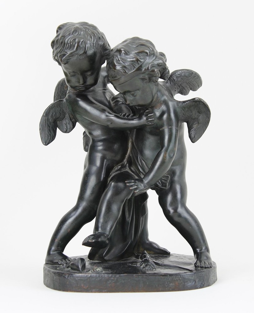 Bronzefigur 'Putti' nach Acier, Auktionserlös 850 €