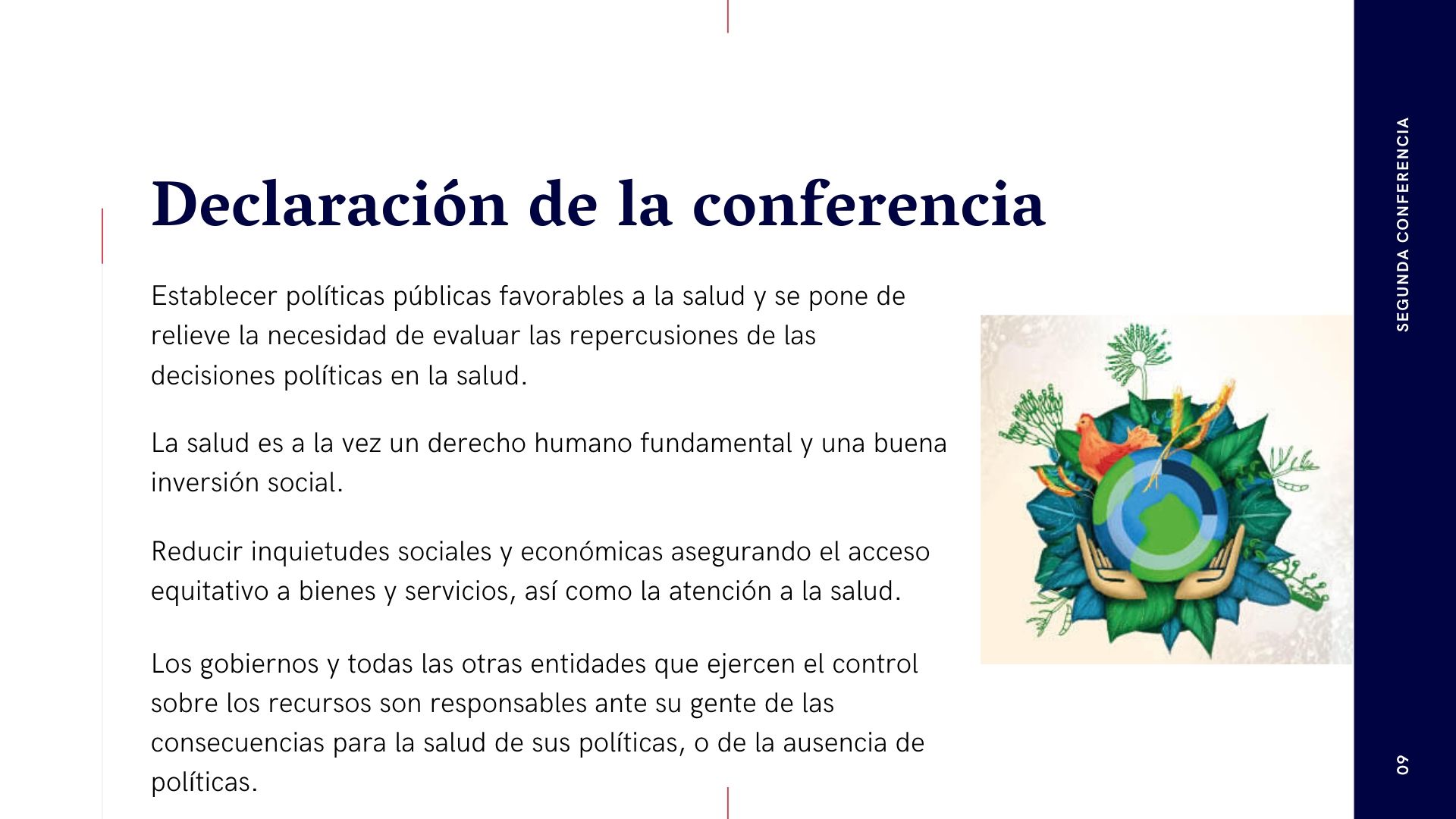 Conferencias Mundiales de Promoción de la Salud - Página web de