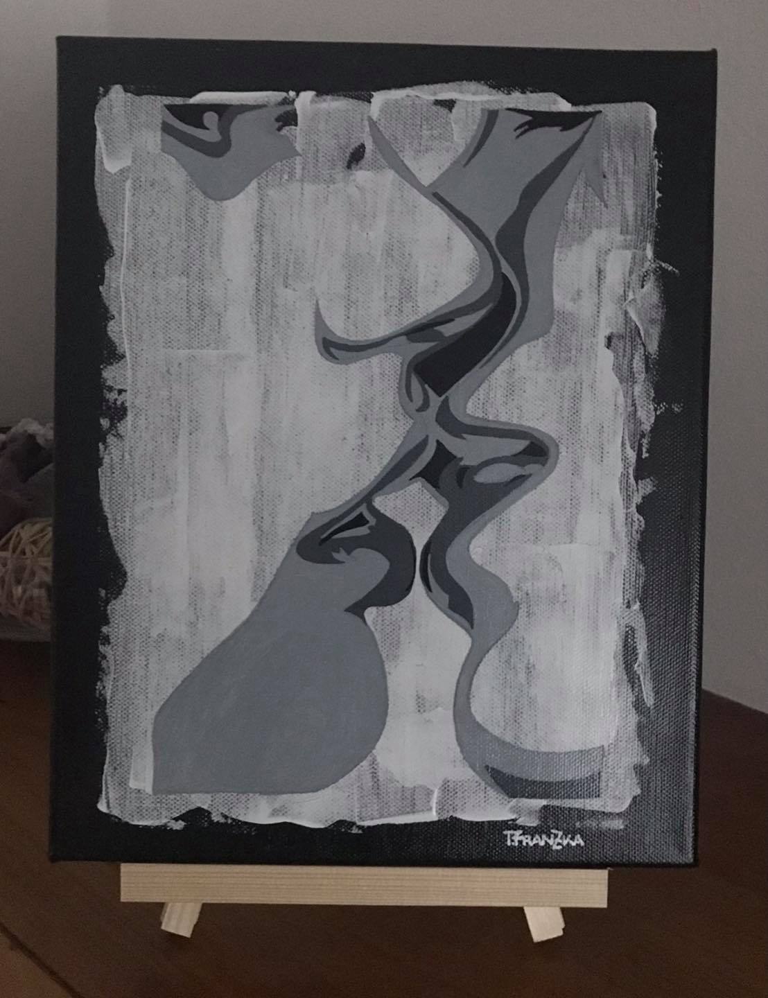 kiss Acryl 30x24cm