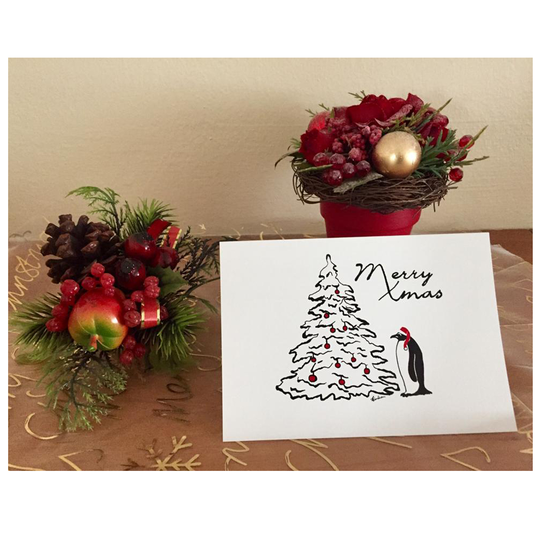 Season Greeting Card Xmas #2 A6