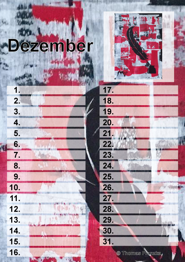 Birthdaycalendar A4