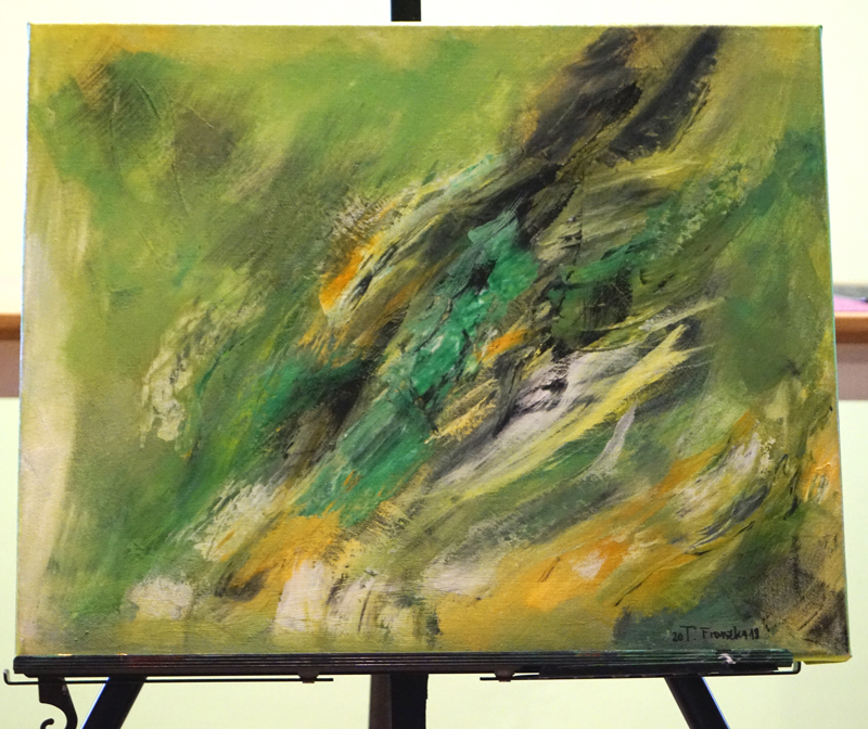 hennessy Acrylic on Canvas 40x50 cm