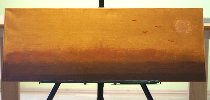 africa Acrylic on Canvas 30x80 cm