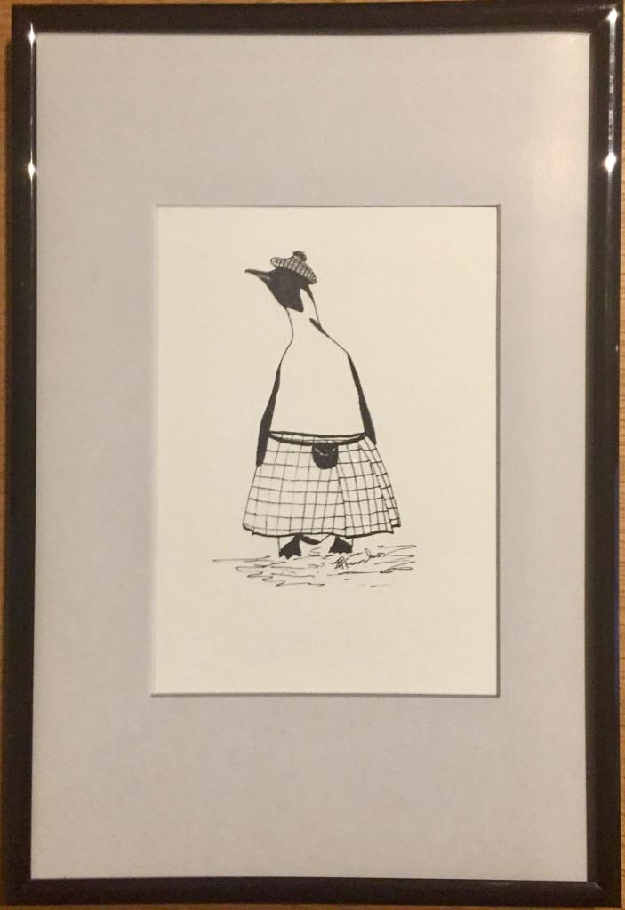 scotty Ink on Paper A4