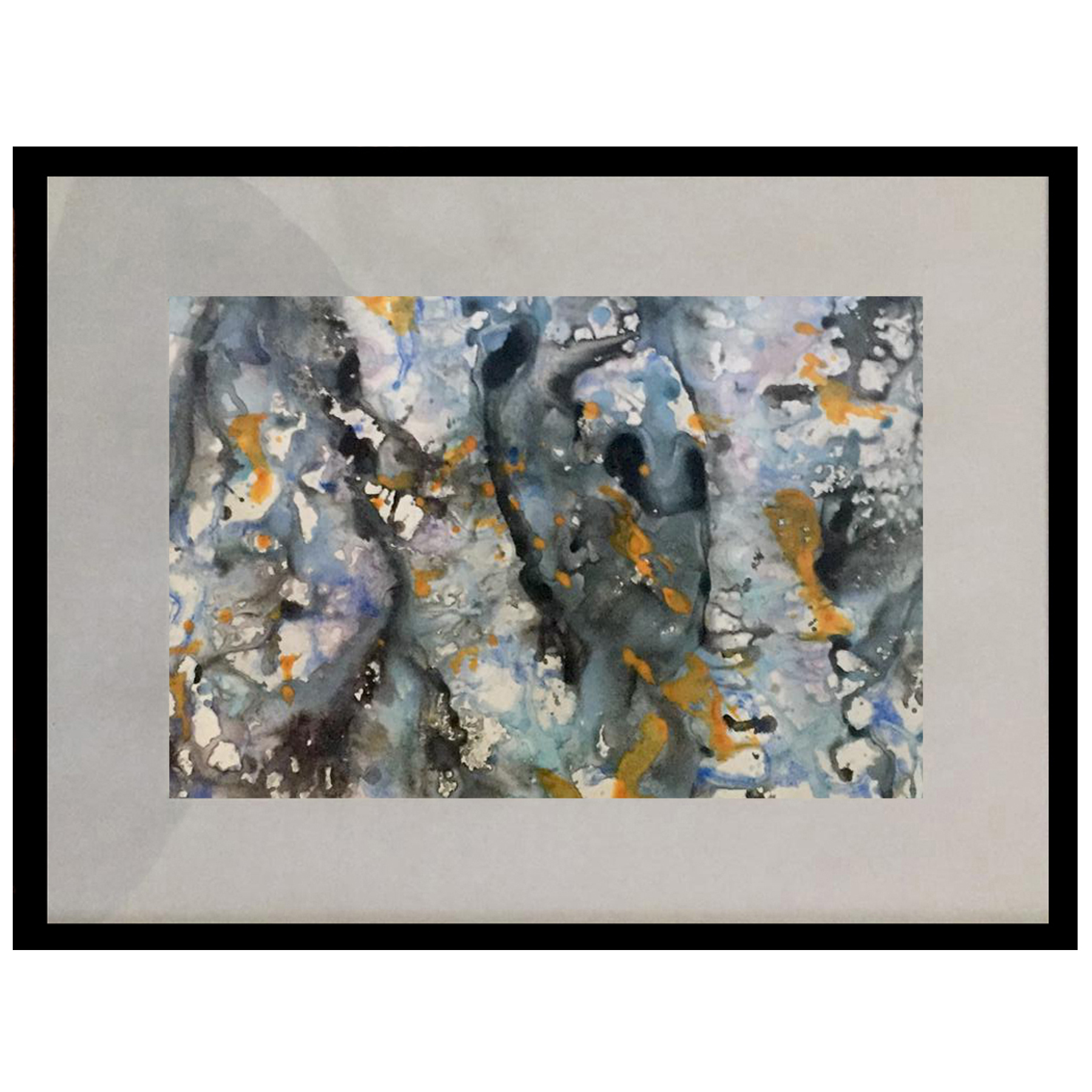 inside out Watercolor on Paper 50x70cm