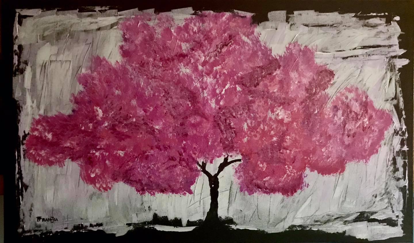 magic tree Acryl 60x100cm