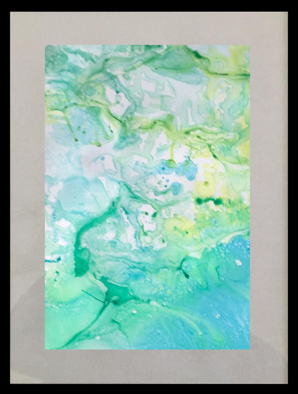beyond the sky Watercolor on Paper 70x50cm