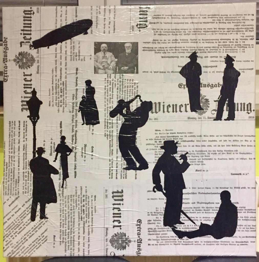1918 Acryl on Canvas 60x60cm