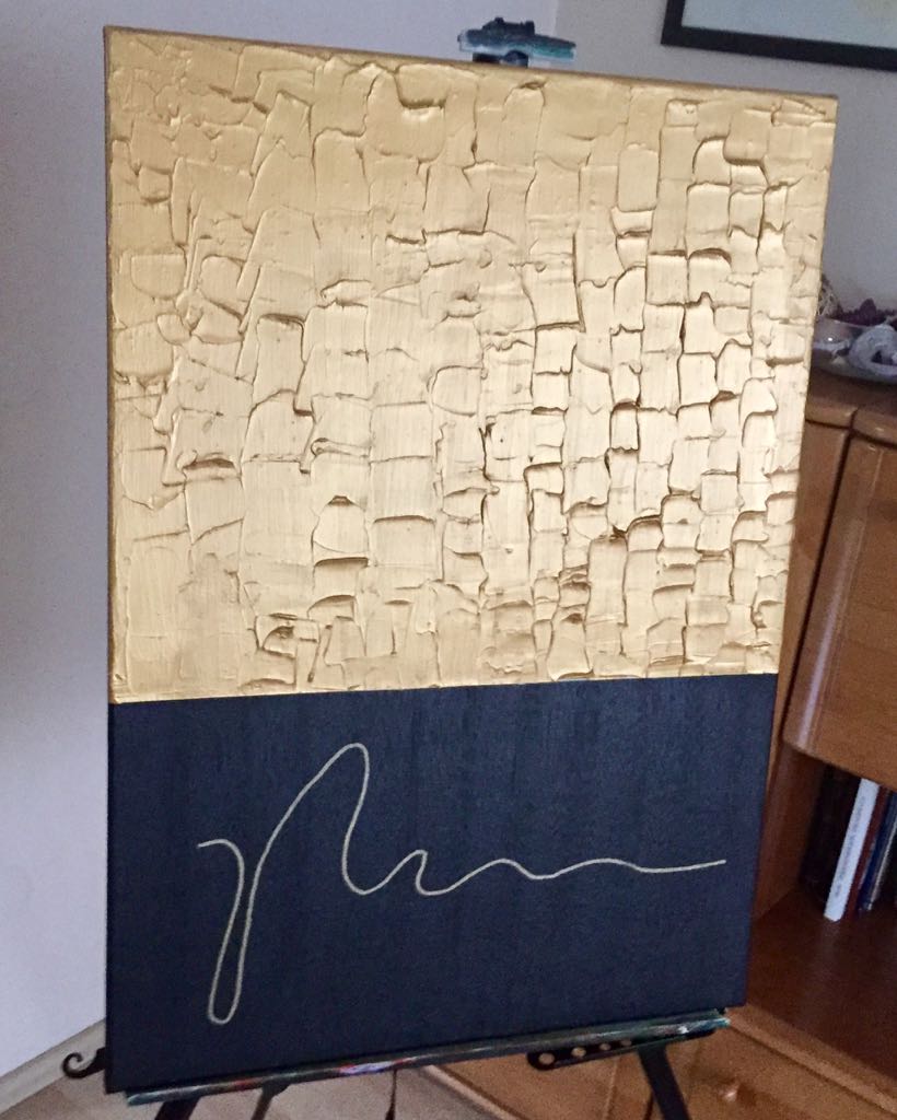 goldrush Acrylic on Canvas 70x50 cm