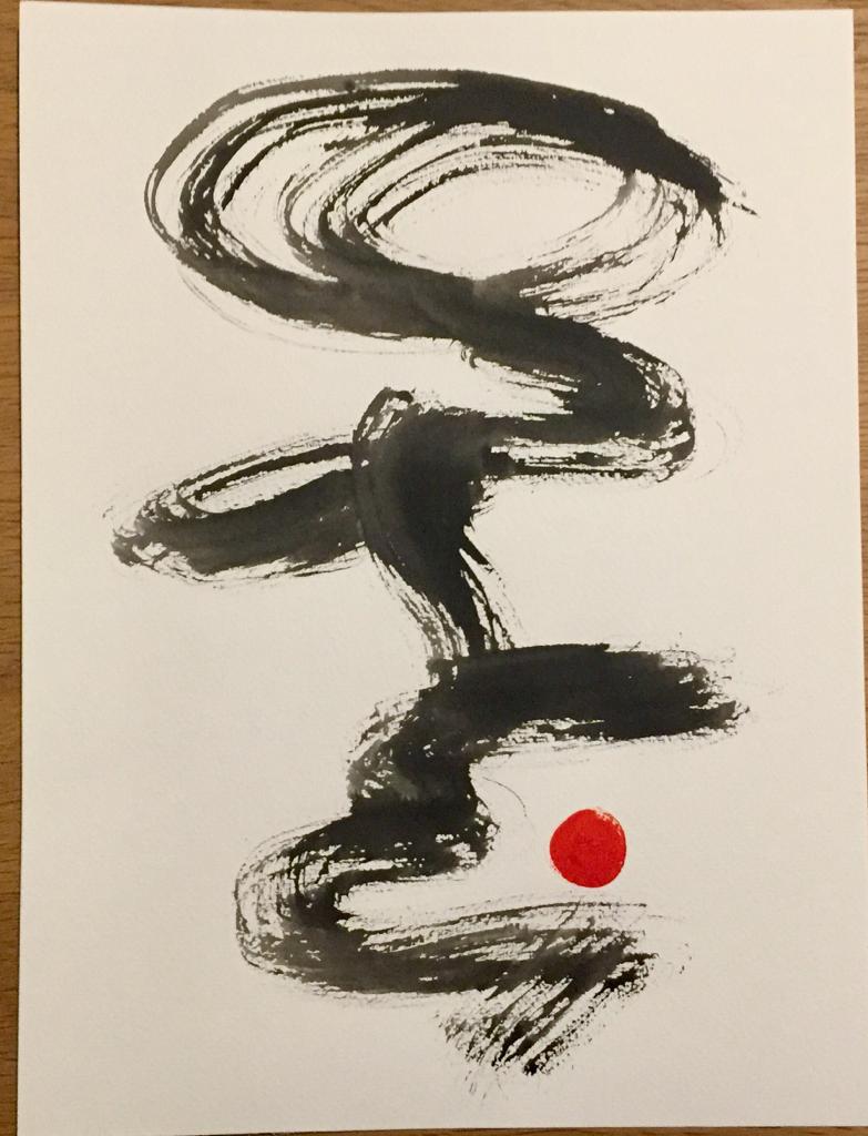 dancingqueen Aquarell on Paper 32x24 cm