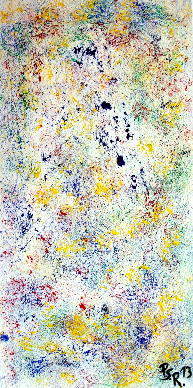 Abstrakt 6 (50 x 100)Acryl auf Leinwand 