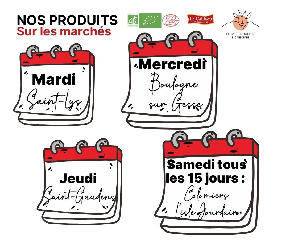 Nos places de marché
