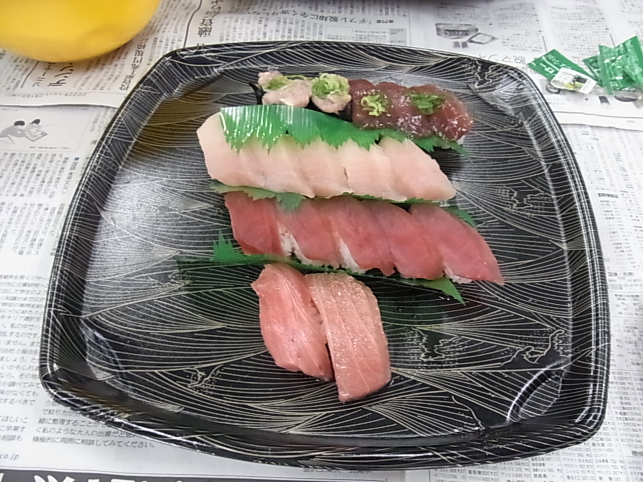 寿司の無くなり方ハンパない・・