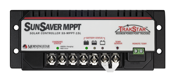 Morningstar MPPT charge controller for up to 30% more solar power
