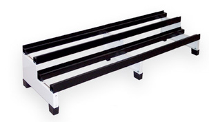 2-row battery rack - on request - SOLARA