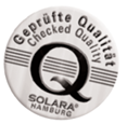 SOLARA proven quality - checked quality - Signet