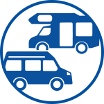 Solar systems, solar modules, charge controllers, inverters and complete solar power systems for mobile homes, motor homes, campers. Solar power from SOLARA for stand-alone systems, independent power supply for mounting on the roof of panel vans, vans and
