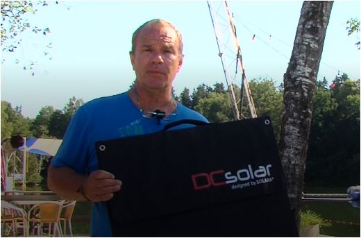 Mobile solar module for campers - use explained simply. SOLARA solar systems. Made in Germany!