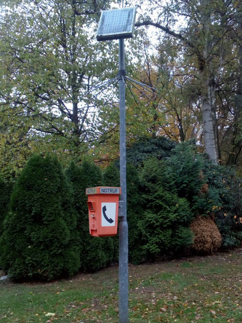 Supply an emergency phone with solar power. SOLARA solar panels are often used to power the emergency call pillars.