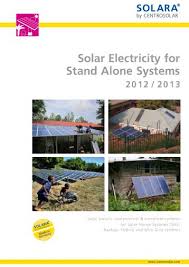 SOLARA by Centrosolar catalogue 2012/2013