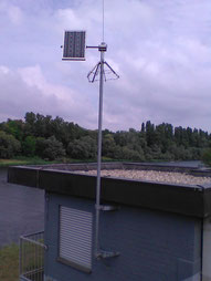 Radio station for mobil radio, mobile phones, relay stations with solar technology, solar modules solar control at the highest level by Solara from Hamburg in Germany - quality made in Germany!