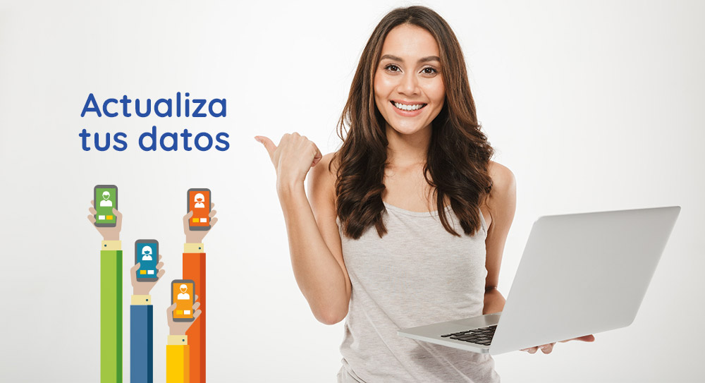 Para mantenerte informado y actualizado en nuestros programas de ayuda económica. 