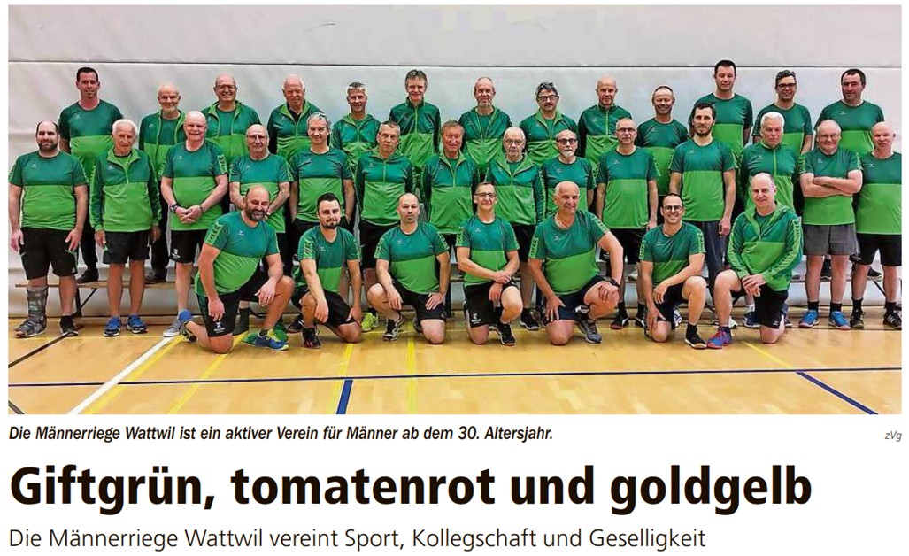 Bericht Toggenburger Zeitung
