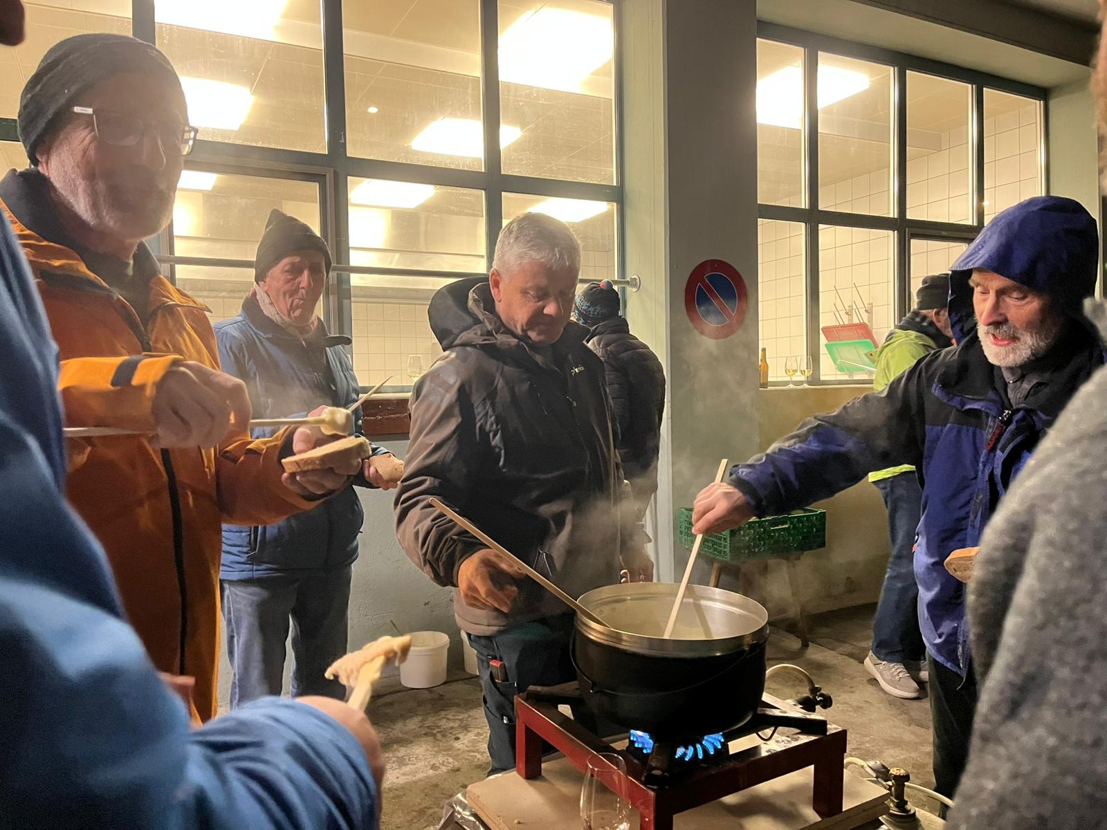 Freiluftfondue