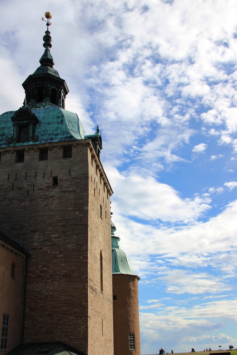 Kalmar Slott de l'extérieur (slott = château)