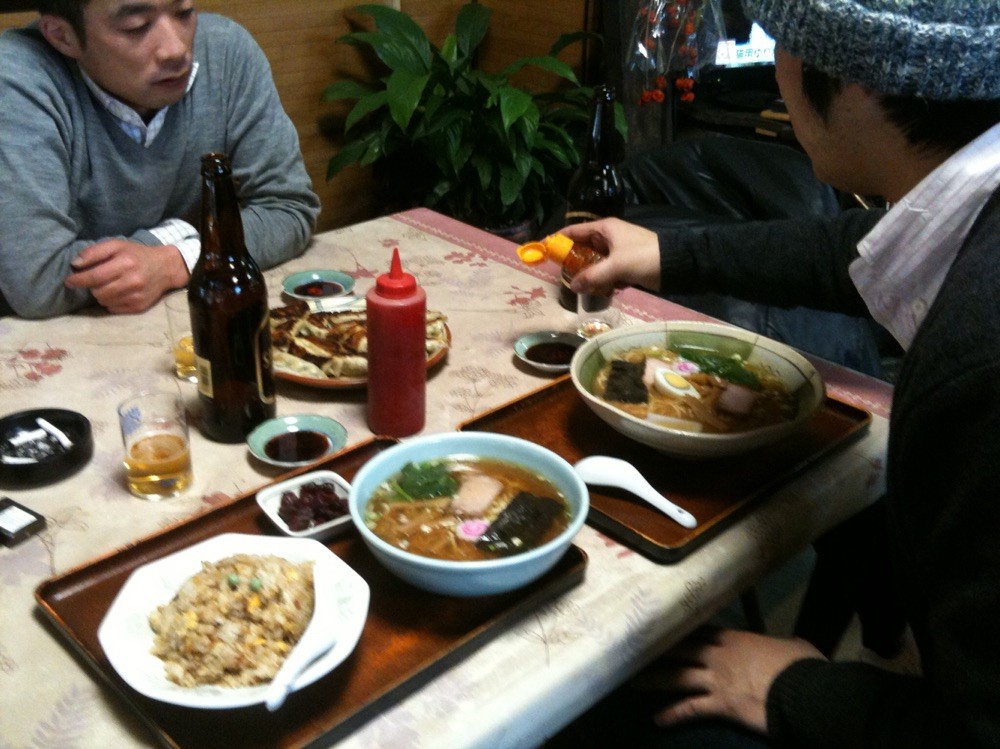 Ramen at Sapporo restaurant Tokyo Fuchu