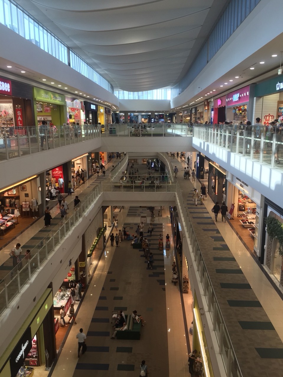 Inside of Mall Musashimurayama Tokyo Musashimurayama