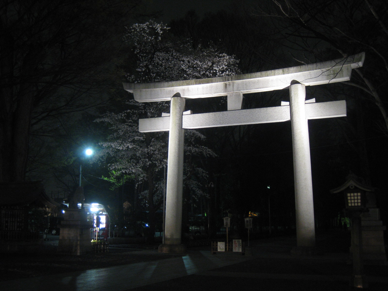 Okunitama Shrine in April Tokyo Fuchu