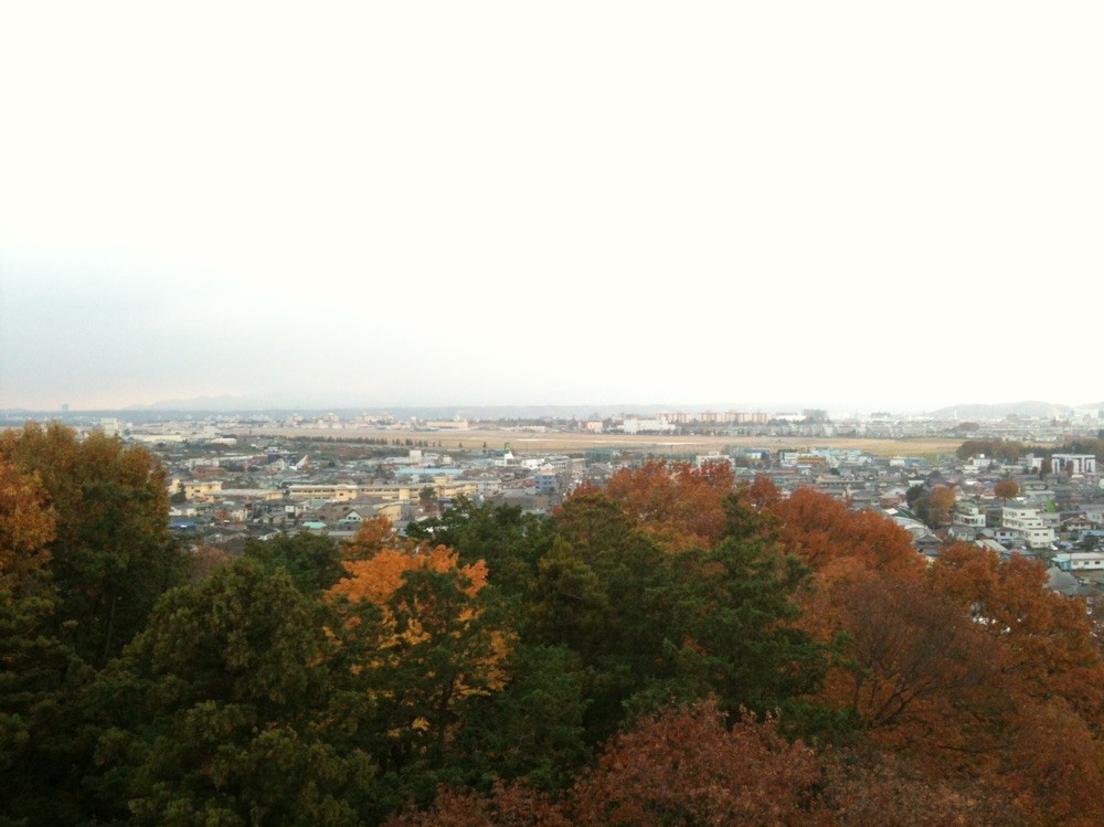 Yokota airport view from Mizuho View Sky Hall Tokyo Mizuho