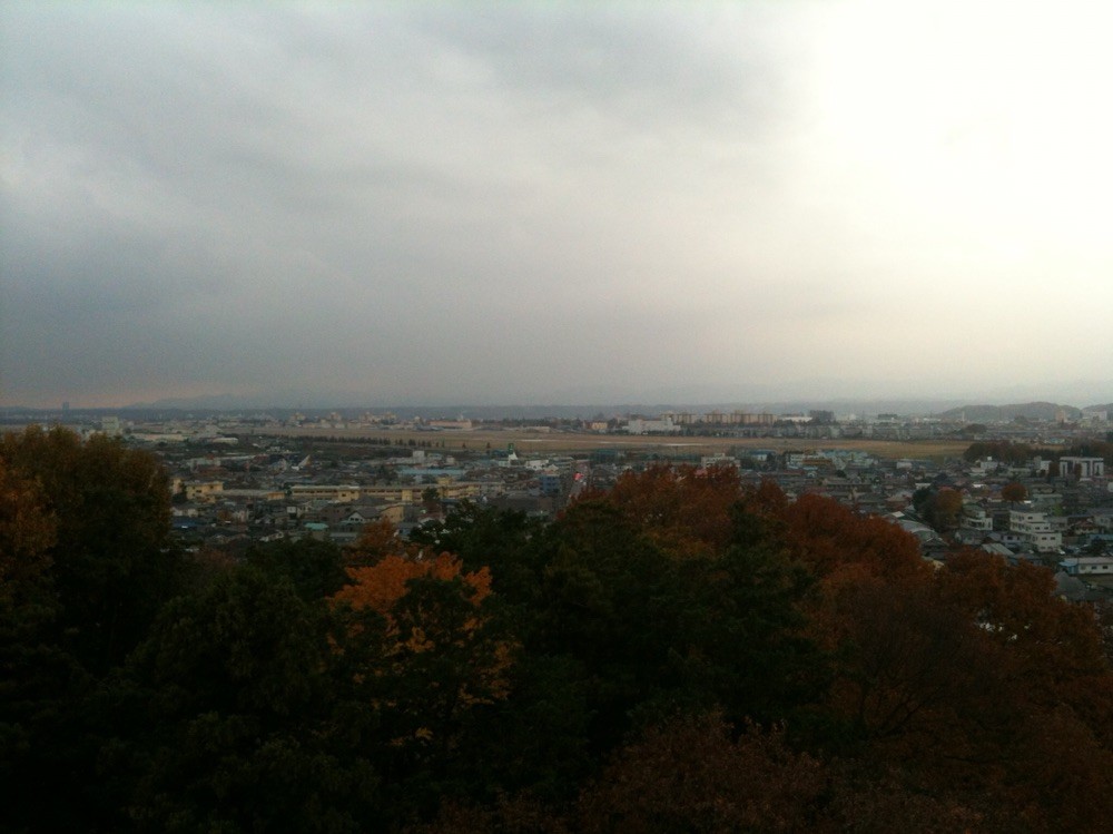 Yokota airport view from Mizuho View Sky Hall Tokyo Mizuho