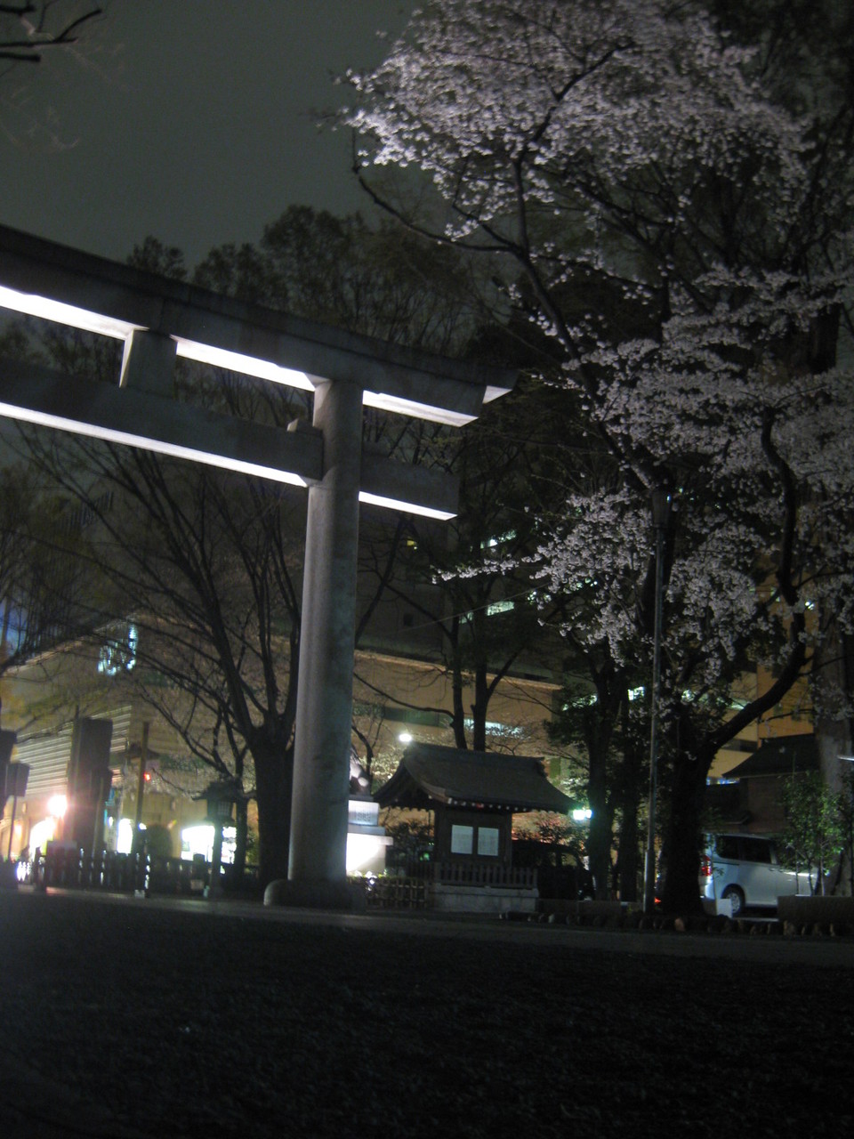 Okunitama Shrine in April Tokyo Fuchu