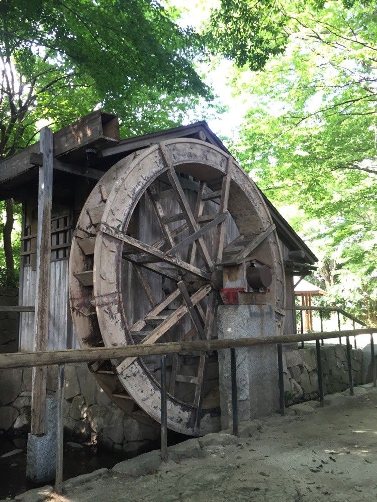 Onta Nobidome Water Mill Tokyo Higashimurayama Nobidome waterway canal aqueduct sightseeing tourist spot　恩多野火止水車苑　東京都東村山市　野火止用水　散策　観光スポット　多摩観光振興会