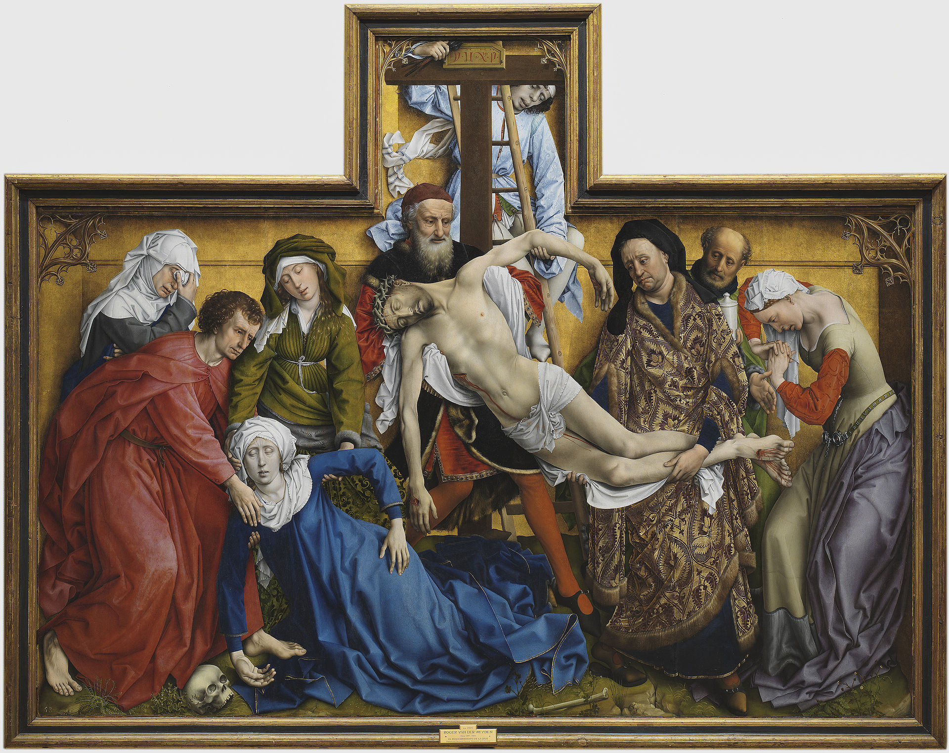 Descendimiento, Rogier van der Weyden, 1435. 