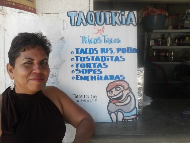 Taqueria Sofi, Puerto Escondido, mexico