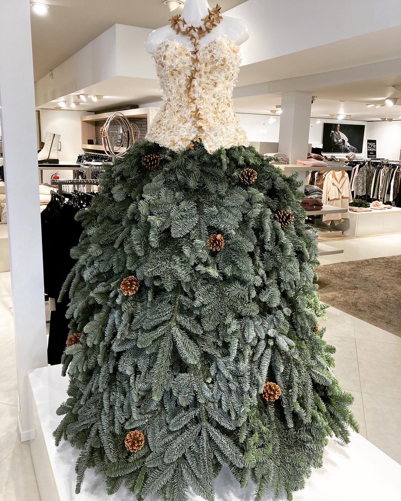 Takkewijf in Kerstsfeer