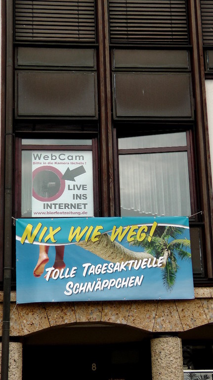 Live Webcam nur zur Kulmbacher Bierwoche