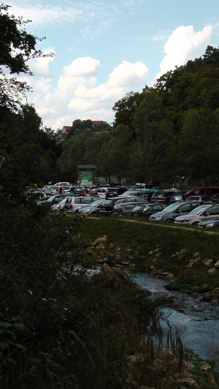 Parkplatz Sommerrodelbahnen Pottenstein