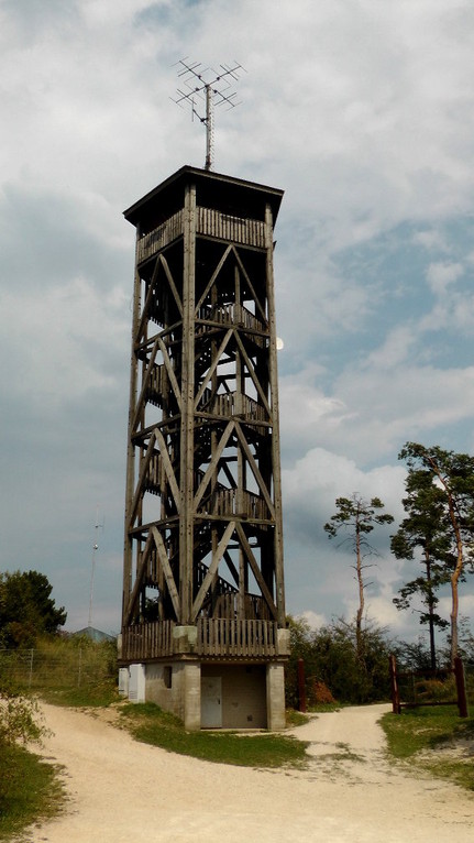 Aussichtsturm auf der Hohenmirsberger Platte ist eine mit der höchsten Erhebungen der Fränkischen Schweiz