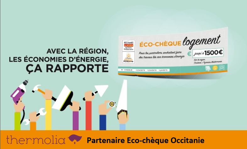 ECO CHEQUE LOGEMENT Thermolia hérault RGE QUALIPAC QUALIPV climatisation chauffage pompe à chaleur entretien énergie renouvelables photovoltaïque partenaire solutions habitat edf synerciel mon chauffage durable certificat CEE 