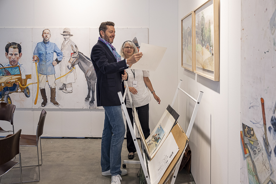 Josef Schützenhöfer  viennacontemporary 2019 int. Art Fair