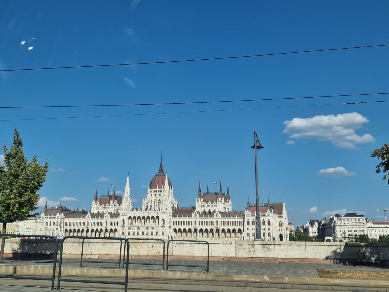 Perspective of the Parliament in Budapest